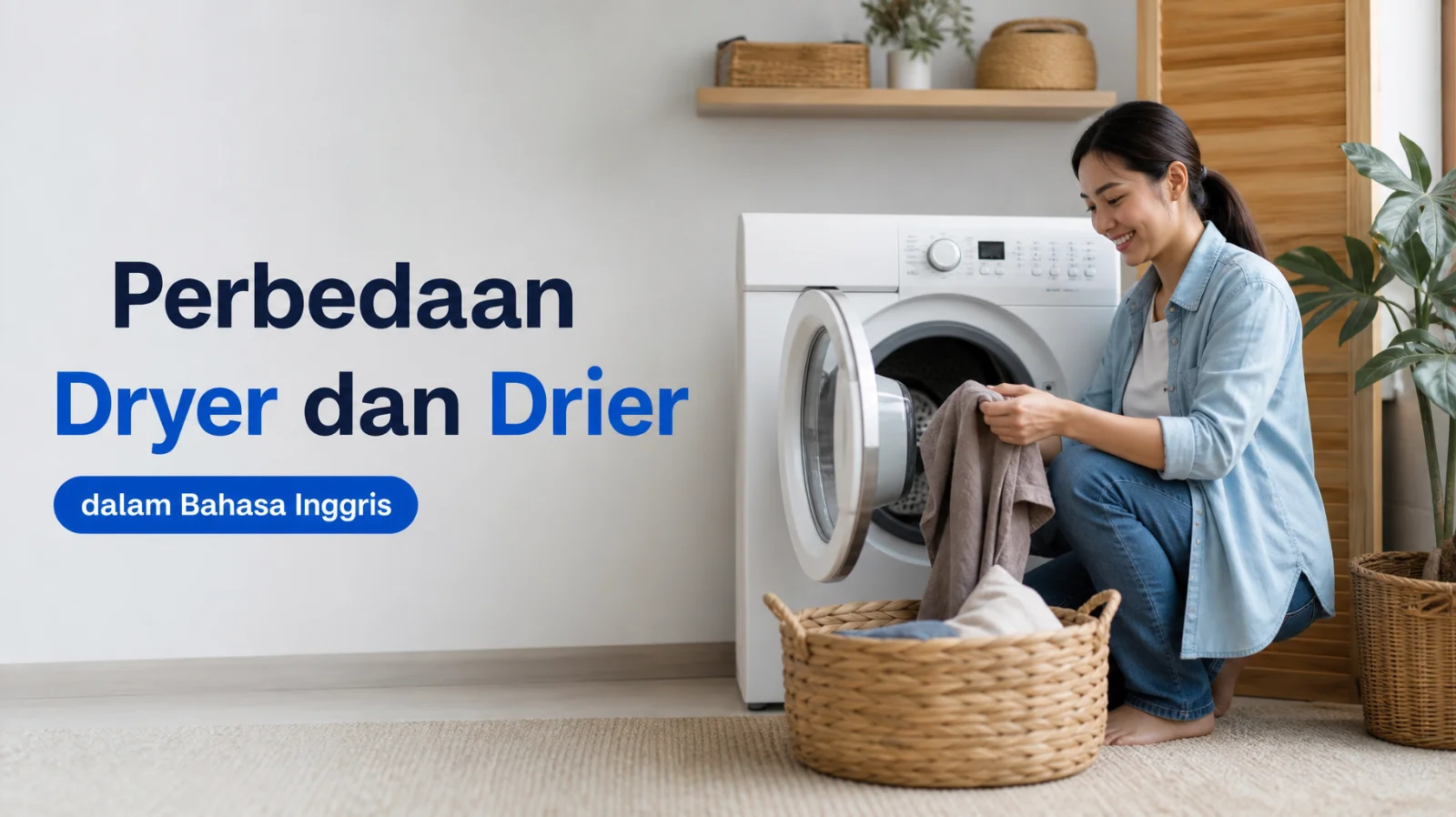 Perbedaan Dryer dan Drier dalam Bahasa Inggris