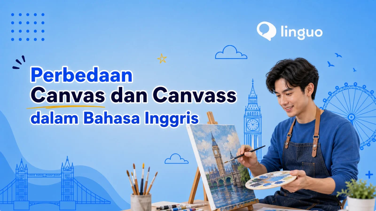 Perbedaan Canvas dan Canvass dalam Bahasa Inggris