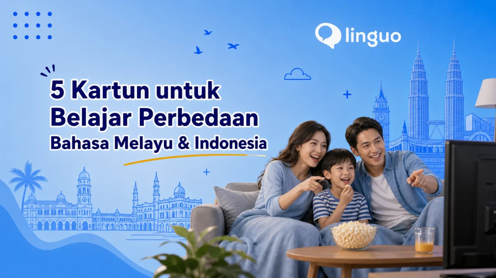 5 Kartun untuk Belajar Perbedaan Bahasa Melayu & Indonesia